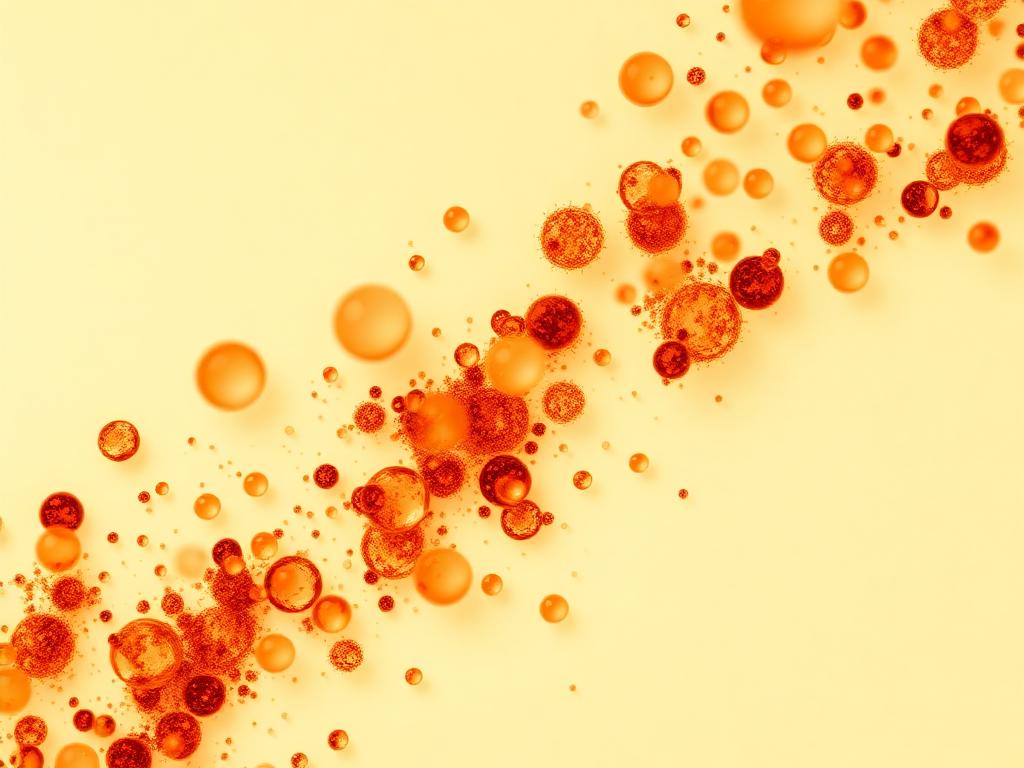Abstract particles in suspension